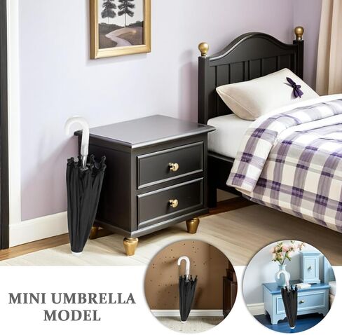 Garneck Dollhouse Mini Rain Umbrella Miniature Decorative Umbrella for Dollhouse Miniature Items in Saudi Arabia