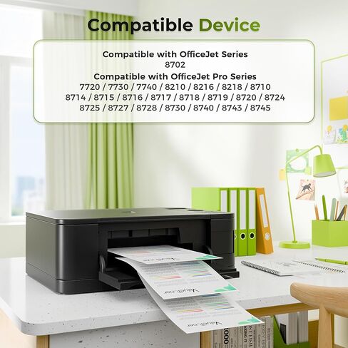 مجموعة كومبو لخراطيش الحبر HP 952XL HP952 HP952XL (5 عبوات) بديلة لخراطيش الحبر HP 952 XL لطابعات HP OfficeJet Pro 8710 8720 7740 8210 8715 8740 7720 8702 in Kuwait