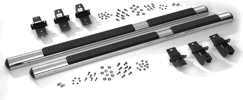 Black Horse OEM Replica Side Steps Stainless Steel Compatible with 2011-2025 Dodge Durango (Excl. GT and SRT models)-9B070203SSOV in Saudi Arabia