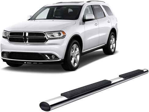 Black Horse OEM Replica Side Steps Stainless Steel Compatible with 2011-2025 Dodge Durango (Excl. GT and SRT models)-9B070203SSOV in Saudi Arabia