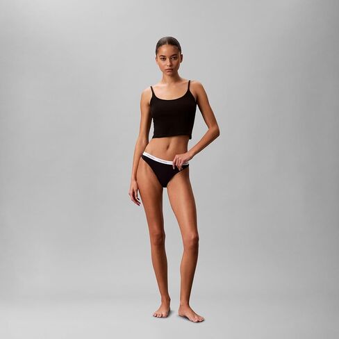 Calvin Klein Carousel Logo Cotton Stretch Bikini Panties, 3 Pack in Saudi Arabia