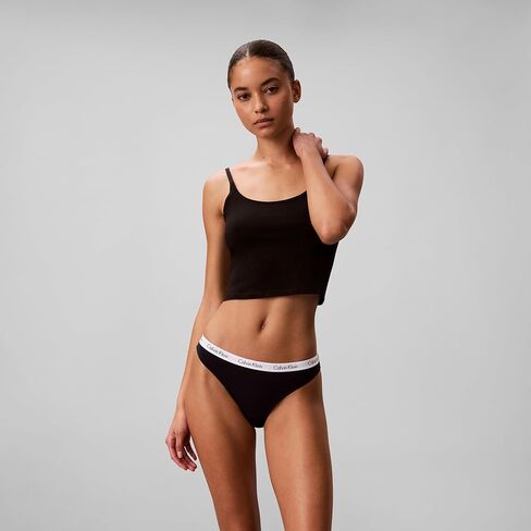 Calvin Klein Carousel Logo Cotton Stretch Bikini Panties, 3 Pack in Saudi Arabia