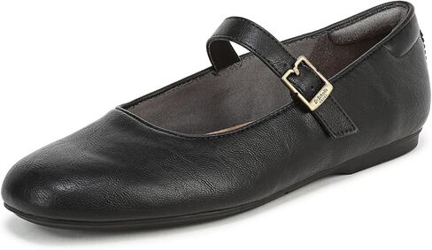 Dr. Scholl's Women's Wexley Jane Mary Jane Flat Black Smooth 7.5 W in Kuwait