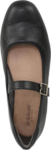 Dr. Scholl's Women's Wexley Jane Mary Jane Flat Black Smooth 7.5 W in Kuwait