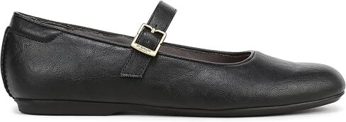 Dr. Scholl's Women's Wexley Jane Mary Jane Flat Black Smooth 7.5 W in Kuwait