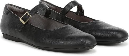 Dr. Scholl's Women's Wexley Jane Mary Jane Flat Black Smooth 7.5 W in Kuwait
