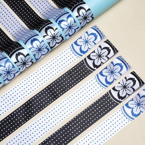 24 Pcs Warrior Headbands Bushido Theme Costume Supply Black and Blue Lotus Flower Hachimaki Karate Birthday Party Favors for Adults Karate Sports Sushi Cooking Kitchen Cosplay Accessories in Saudi Arabia