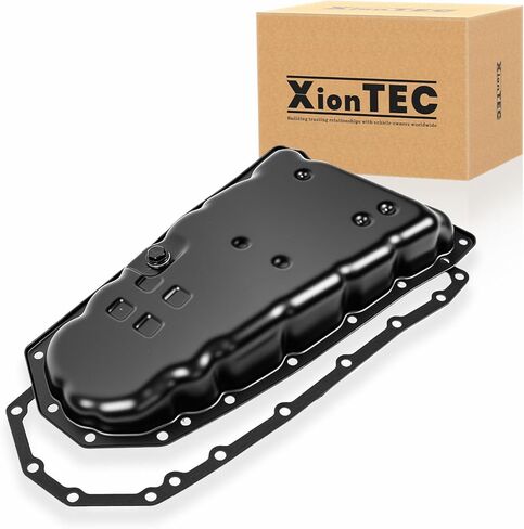 Transmission Oil Pan w/Drain Plug & Gasket Compatible with Nissan Altima 2013-2018, Juke/NV200 2014-2017, Rogue 2014-2018, Rogue Sport 2017-2018, X-Trail 2015-2017, L4 1.6/2.0/2.5L, 3139028X0A in Kuwait