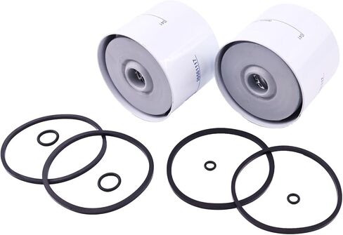 2X Fuel Filter FF167 P556245 P502420 33166 Compatible With Ford E7NN-9176-AA C7NN9176A General Motors 6371716 6436957 GMC 6371716 John Deere AT17387 in Saudi Arabia