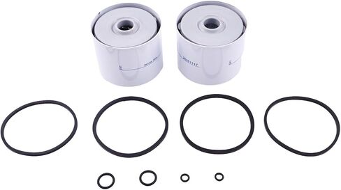 2X Fuel Filter FF167 P556245 P502420 33166 Compatible With Ford E7NN-9176-AA C7NN9176A General Motors 6371716 6436957 GMC 6371716 John Deere AT17387 in Saudi Arabia