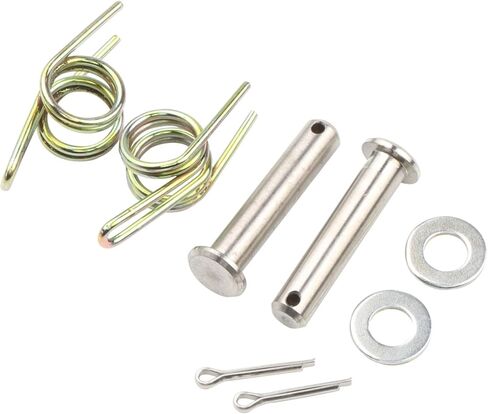 طقم دبوس Footpeg متوافق مع Honda CRF110F، CRF125F، CRF150L، CRF230F، CRF250F - دبابيس من الفولاذ المقاوم للصدأ، نوابض، غسالات ودبابيس كوتر in Kuwait