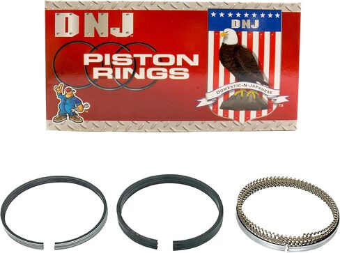 DNJ PR1107 Piston Rings/For 1991-2011 / Chrysler, Dodge, Jeep, Plymouth/Caravan, Concorde, Grand Caravan, Grand Voyager, Imperial, Intrepid, LHS, New Yorker, Pacifica, Town & Country, Voyager in Kuwait