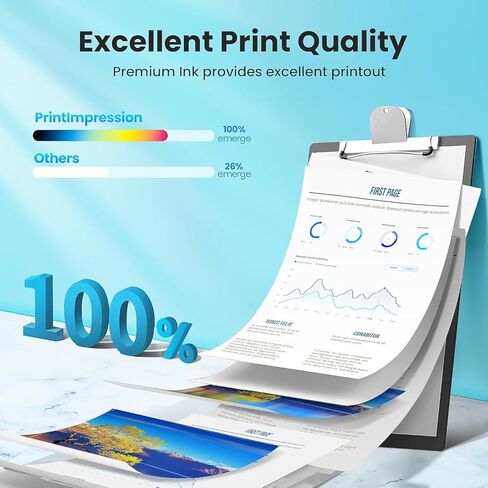 حزمة كومبو حبر 212XL عالية السعة T212 T212XL مُعاد تصنيعها لخراطيش حبر Epson 212 لـ XP-4100 XP-4105 WF-2830 WF-2850 (2 أسود، 1 سماوي، 1 أرجواني، 1 أصفر، 5 عبوات) in Kuwait