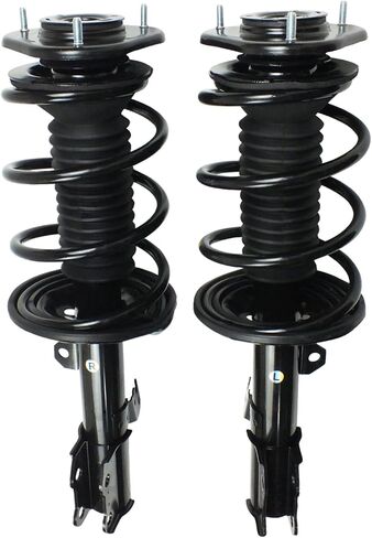 2PCS Front Struts Complete Assembly w/Coil Spring Shock Absorber Compatible with Toyota Corolla 2003 2004 2005 2006 2007 2008, Suspension Struts Replace 172114 172115 Left & Right in Kuwait