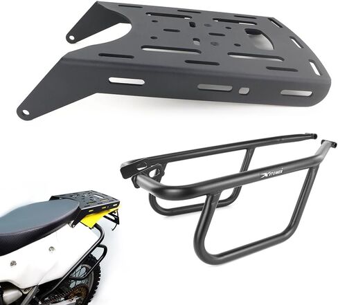 رف الأمتعة الخلفي Xitomer والواقيات الجانبية المتوافقة مع DRZ400 S/SM 2000-2024 DRZ400 واقيات السرج الجانبية/رف الأمتعة Carsh bar in Saudi Arabia