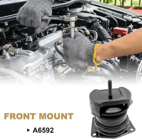 مجموعة حامل محرك المحرك PartsFlow 5 قطع متوافقة مع Honda Accord 3.0L 1998-2002 لـ Acura TL 3.2L 1999-2003 Trans Motor Mount استبدال A4507 A6552 A6579 A6582 A6592 in Kuwait