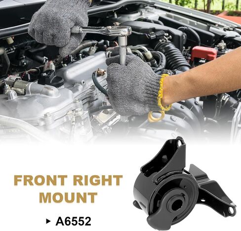 مجموعة حامل محرك المحرك PartsFlow 5 قطع متوافقة مع Honda Accord 3.0L 1998-2002 لـ Acura TL 3.2L 1999-2003 Trans Motor Mount استبدال A4507 A6552 A6579 A6582 A6592 in Kuwait