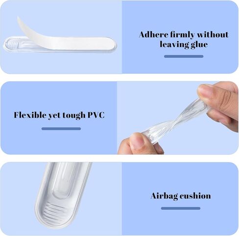 8 PCS Wall Protector from Chair Back, Clear Furniture Bumpers, Silicone Wall Protector for Drawers, Shower Doors, Car Door Guards, Toilet Lids in Saudi Arabia
