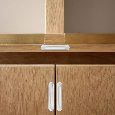 8 PCS Wall Protector from Chair Back, Clear Furniture Bumpers, Silicone Wall Protector for Drawers, Shower Doors, Car Door Guards, Toilet Lids in Saudi Arabia