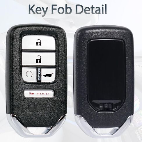 Smart Key Fob Keyless Entry Fits for Honda CRV Civic Pilot 2016 2017 2018 2019 2020 2021 Smart Remote Control Push Start 5 Button Key Replacement KR5V2X (V44) in Saudi Arabia