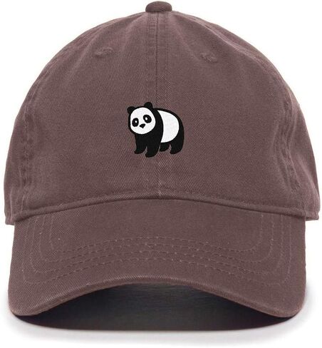 Tech Design Panda Baseball Cap Embroidered Cotton Adjustable Dad Hat in Saudi Arabia
