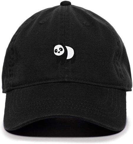 Tech Design Panda Baseball Cap Embroidered Cotton Adjustable Dad Hat in Saudi Arabia