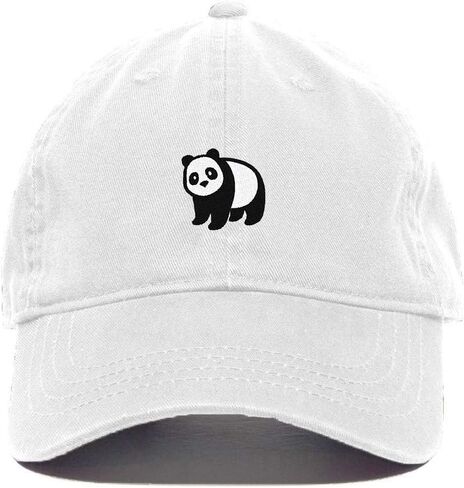 Tech Design Panda Baseball Cap Embroidered Cotton Adjustable Dad Hat in Saudi Arabia