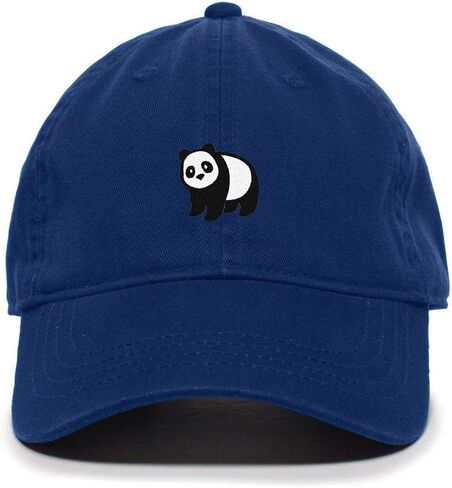 Tech Design Panda Baseball Cap Embroidered Cotton Adjustable Dad Hat in Saudi Arabia