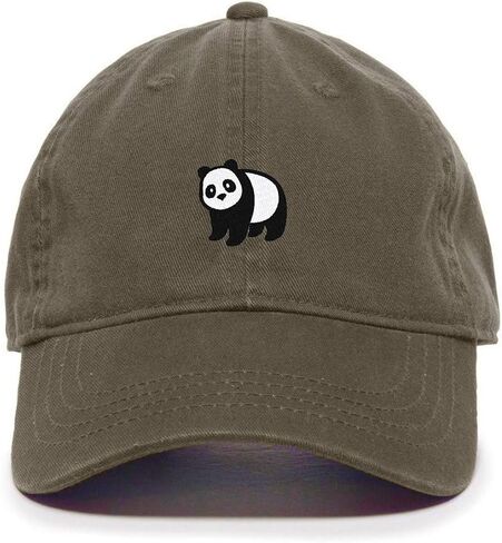 Tech Design Panda Baseball Cap Embroidered Cotton Adjustable Dad Hat in Saudi Arabia