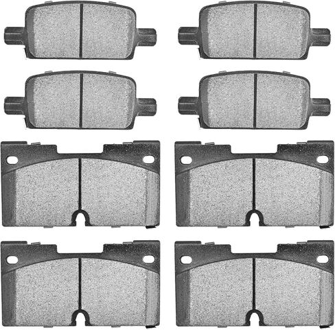 JLEO ‎Front Rear Ceramic Brake Pads D2173 D2174 for 2019-2022 Chevy Silverado 1500,2021-2022 Suburban Tahoe,for 2019-2022 GMC Sierra 1500,2021-2023 Yukon XL,for Cadillac Escalade ESV in Saudi Arabia