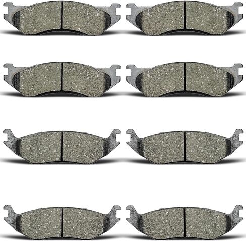 Front Rear Brake Pads Compatible with 2003-2006 Dodge Durango,for 2005 Dodge Ram 1500 (D966 D967) in Saudi Arabia