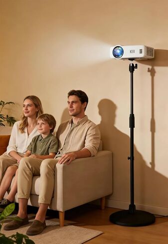 حامل جهاز عرض صغير، حامل أرضي لجهاز عرض ثابت بجانب سرير الأريكة، ارتفاع قابل للتعديل 31-62 بوصة، هيكل مطور ومعزز، ينطبق على حامل صينية جهاز العرض، والكاميرات الرقمية in Kuwait