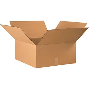 SEDLAV Regular Slotted Containers Brown 22 x 22 x 10 Inches Single Wall Corrugated Shipping Box for Packing Storage Flat Folding Carton with Inside Dimensions (5) in Saudi Arabia