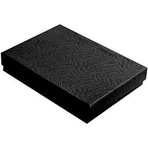 Swirl Black Cotton Filled Box #53 - Pack of 100 in Kuwait