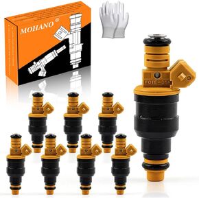 Engine Fuel Injector Kits for Ford, Lincoln, Mercury Vehicles 4.6L 5.0L 5.4L 5.8L E150, E250, E350, F150, F250, F350, Mustang Set of 8 Fuel Injectors OE # 0280150943, 0280150939, 0280150909 in Kuwait
