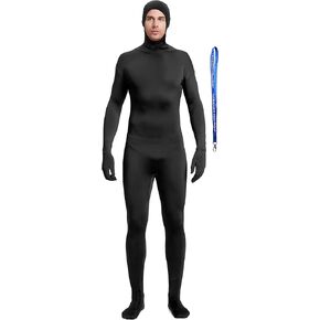Open Face Bodysuit Include Zipper Helper Adult Unisex Stretchy Zentai Suit Halloween Costume Cosplay Outfit in Saudi Arabia