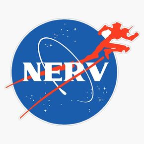 Magnet NASA - Evangelion Magnetic Bumper Sticker 5" in Kuwait