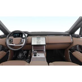 Car Dash Cover for 2023 2024 2025 Land Rover Range Rover with HUD Accessories Dashboard Cover Mat Carpet Sunshade Windshield No Glare Black Leather in Kuwait