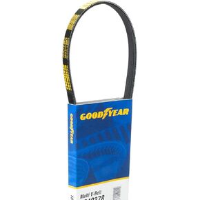 Goodyear Belts 1040400 Serpentine Belt - 4-Rib - 40" for Mazda Protege (1990-94), Buick Skyhawk (1982-86), Jaguar Vanden Plas (1995-97), Suzuki Grand Vitara (1999-2005) in Kuwait