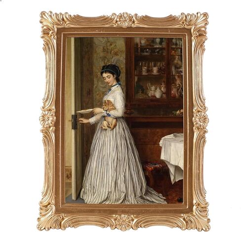 إطارات الصور خمر 5x7 إطارات الصور العتيقة السوداء المزخرفة 5x7 إطار الصورة فريدة من نوعها ديكور المنزل معرض ديكور الحائط، لسطح الطاولة والجدار جبل، النمط الفيكتوري، تصميم الأزهار in Kuwait