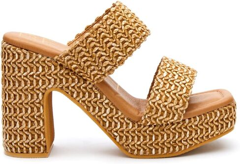 Matisse Women's GEM Flatform Heels (Natural, us_Footwear_Size_System, Adult, Women, Numeric, Medium, Numeric_10) in Saudi Arabia