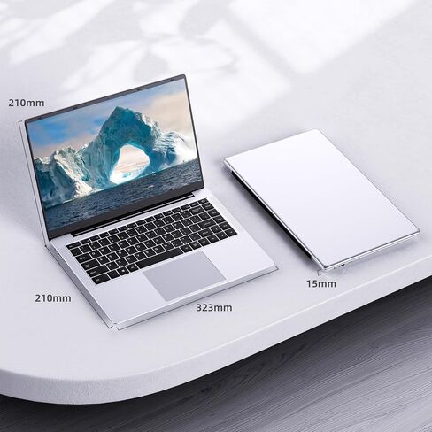 14'' Laptop 2024, Windows 11, Intel Celeron N4000, 8 GB RAM, 256 GB Storage, Micro-Edge HD Display, Thin & Portable, 4K Graphics, Grey in Kuwait