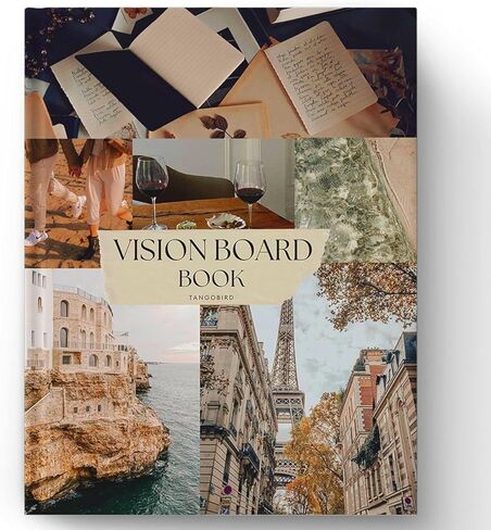 Tangobird Vision Board Book: Clip Art Images & Words in All Categories, for Visualizing Your Goals & Dream Life, Inspirational Pictures for Collage Making & Scrapbooking in Kuwait