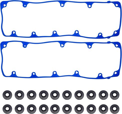 HiSport Engine Valve Cover Gasket Set - Compatible with Ford Crown Victoria E-150 E-150 Econoline Club Wagon E-250 Expedition Explorer F-150 Heritage Mustang 4.6L 2002-2012 - Replace VS50564R in Saudi Arabia