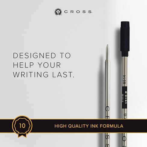 Cross Refills for Ballpoint Pens, Fine, Black Ink, 2/Pack (CRO85142) in Saudi Arabia