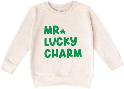 Bump and Beyond Designs سويت شيرت Mr. Lucky Charm لعيد القديس باتريك للأولاد in Saudi Arabia