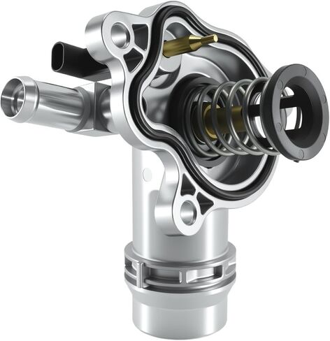 Aluminum Engine Thermostat Housing Assembly with Sensors Fit for Chrysler Pacifica 2017-2023 Voyager 2020-2023 Ram ProMaster 1500 2500 3500 2022-2023 Replace 902-3114 68217305AE 68217305AG 68217305AD in Kuwait