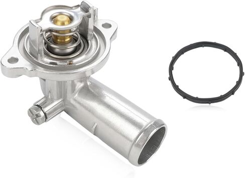 WMPHE Upgrade Aluminum Engine Coolant Thermostat Housing Assembly Compatible with 2011-2016 Chevy Cruze 2013-2020 Trax Sonic Buick Encore, Replacement for 55565336 55579010 902-808 25200455 in Saudi Arabia