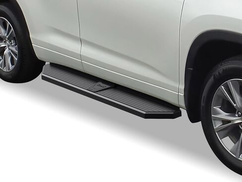 APS 6in 304 Stainless Steel (Polished Flat Style) Running Boards Side Bars Side Steps Compatible with Toyota Highlander 2014-2019 in Saudi Arabia