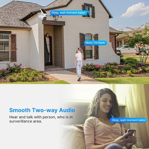 Hiseeu 3MP 2K Wireless Security Camera System, Indoor/Outdoor, Motion Detection, 2-Way Audio, IP66 Waterproof, 32GB SD Card, Compatible with Alexa – Home/Office Surveillance in Kuwait